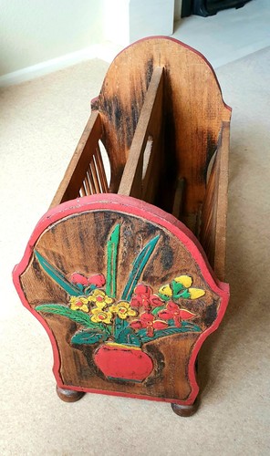 Vintage handmade wooden - vintage,