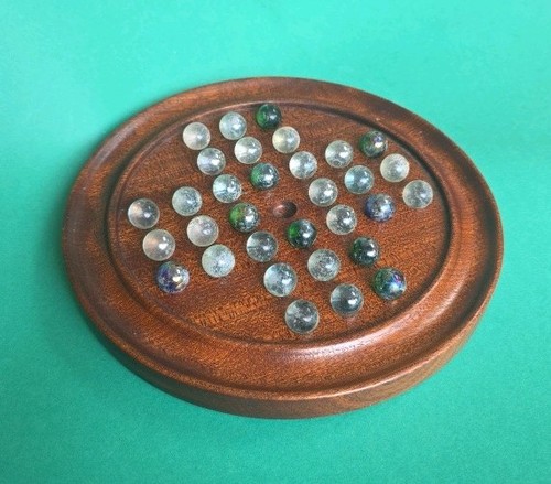Solitaire mahogany board - solitaire, &