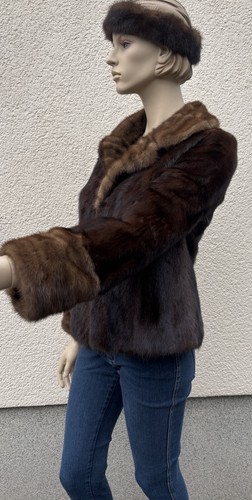 Real fur jacket saga mink - real,
