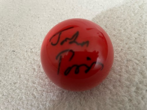 John parris signed - signed, snooker