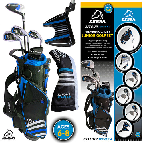 Zebra tour junior golf set - zj-tour,