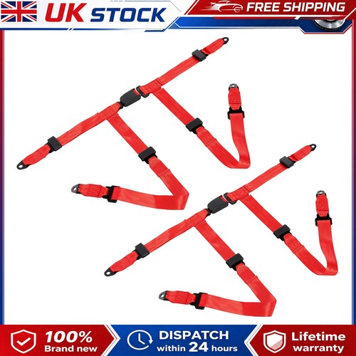 Point red racing harness set - harness,