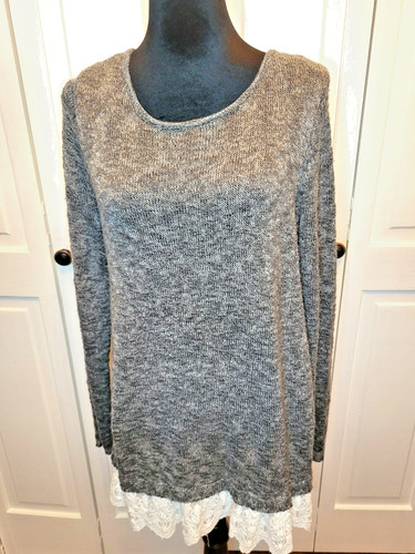 Charcoal gray tunic seater - charcoal,