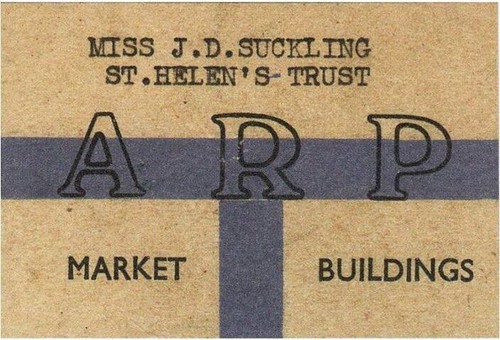 Ephemera ww2 arp - ww2, warden