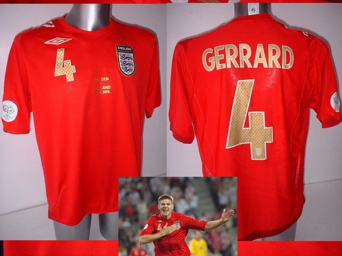 England gerrard xl xxl - s,