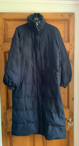 Navy blue full length per - blue,
