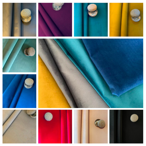 Plush velvet fabric - plush,
