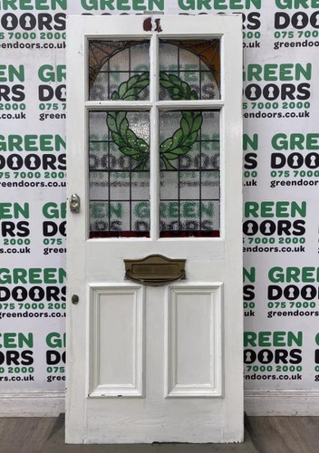 Stained glass front door - stained,