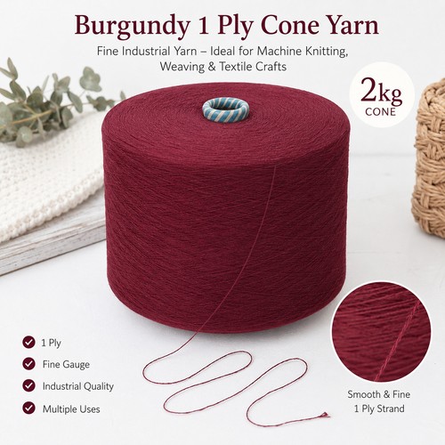 Industrial burgundy ply - 1,