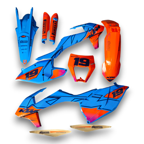 Plastics graphics ktm 2017 - plastics,