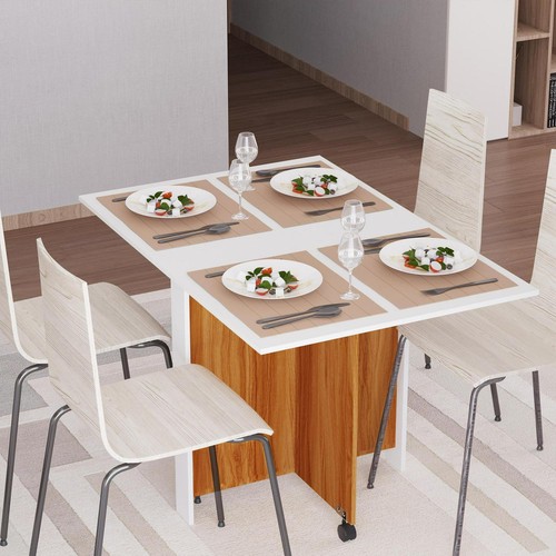 Homcom kitchen folding desk - folding,