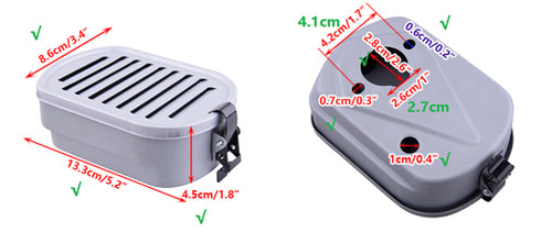 Air cleaner housing fits - air,