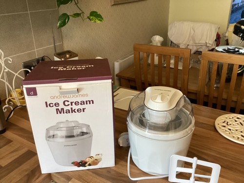 Andrew james ice cream - ice, maker
