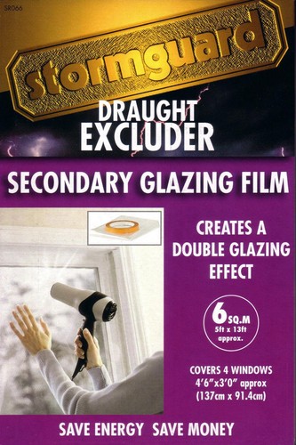 Stormguard window insulation - window,