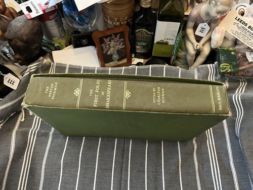 The first folio shakespeare - first,