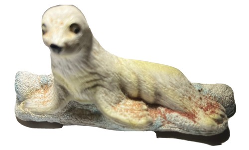 Sea lion magnet white - lion,