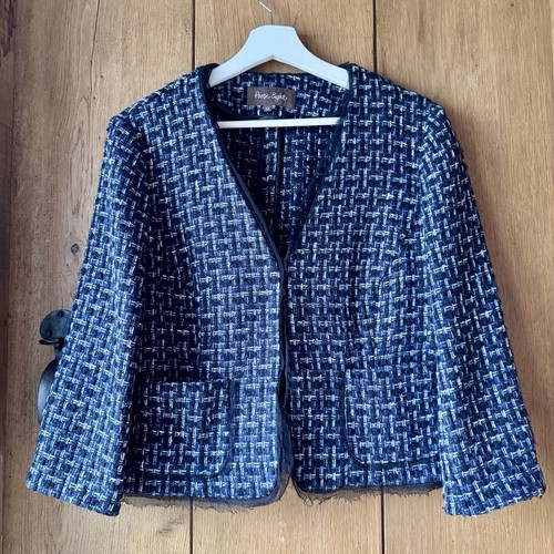 Phase eight crop tweed - eight,