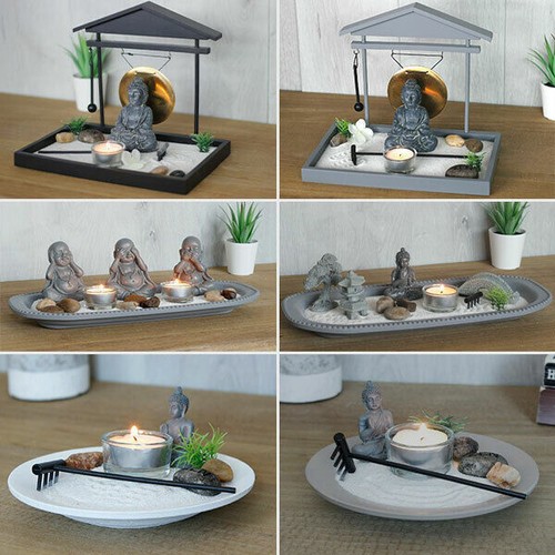 Buddha zen garden tealight - zen,