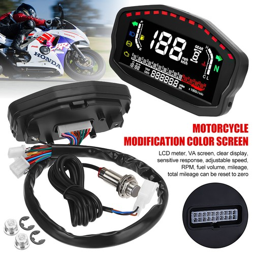 12v lcd digital - digital, motorcycle
