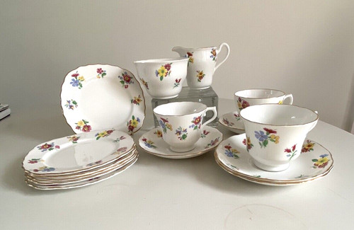 Vintage vale china - china, part-tea