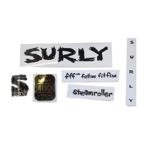 Surly steamroller frame - steamroller, decal
