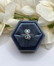 14 Karat White Gold Aquamarine