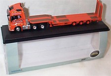V0LV0 FH4 GXL Semi Low Loader Crouch Recovery lorry 1.76 OO scale New in Case