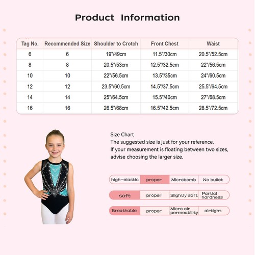 Kids girls rhythmic - uk~,