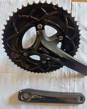 Shimano 105 Cranks 172.5mm 52/36 Absolute Black Chain Ring Road Bike