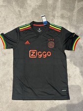 Adidas Ajax Bob Marley Three Little Birds Black Away Shirt L
