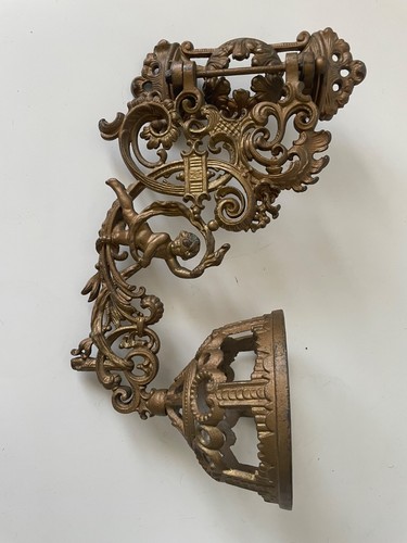 Oil lamp sconce - sconce,, antique