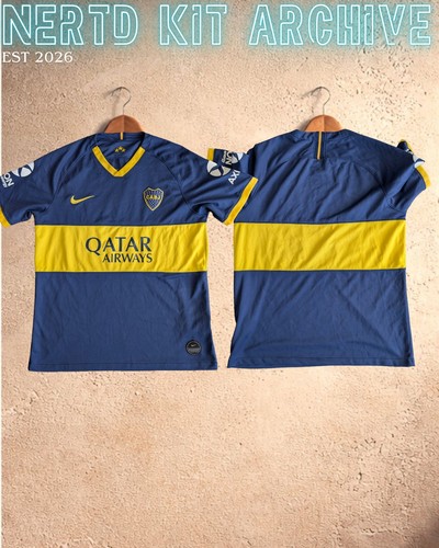 2019 boca juniors home shirt - juniors,