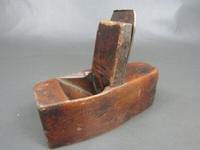 Wooden toothing plane vintage old tool by Mathieson