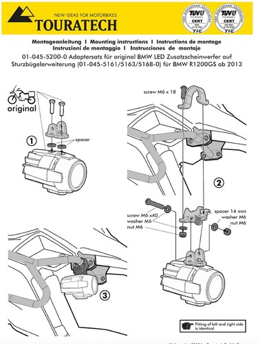 Touratech bmw auxiliary - touratech,