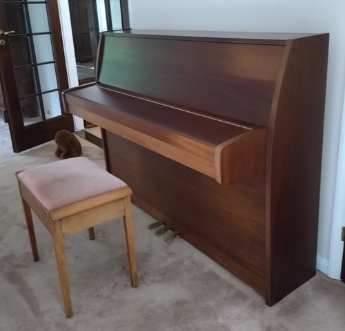 1998 kemble upright piano - upright,