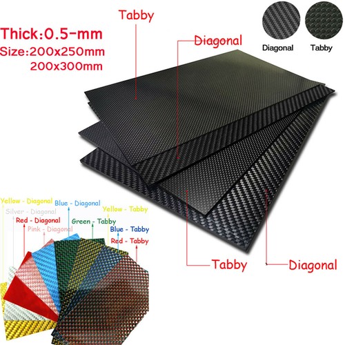 Carbon fiber fibre sheet plate - fibre,