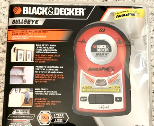 New black and decker bullseye - and,