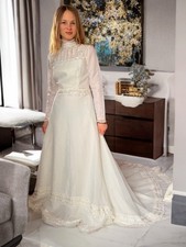 Vintage 80’s Wedding Dress