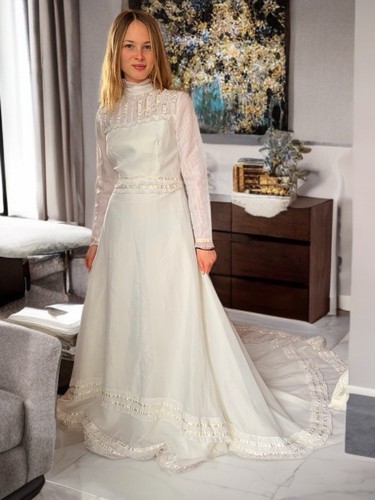 Vintage wedding dress - vintage,