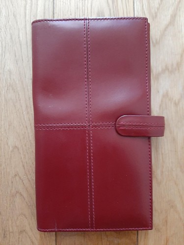 Filofax red italian - filofax,