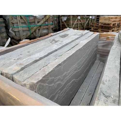 50mm grey sandstone - grey, fireplace