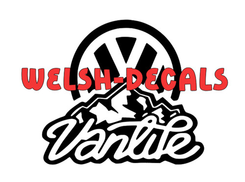 Vanlife vinyl sticker car - sticker,