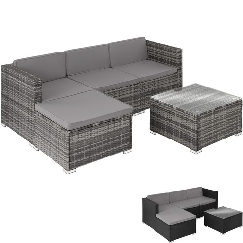 Rattan garden furniture corner - garden,