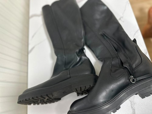 Zara black knee - zara, high