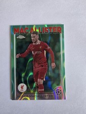 2024-25 Topps Chrome UEFA UCC Alexis Mac Allister Aqua Lava Refractor /199