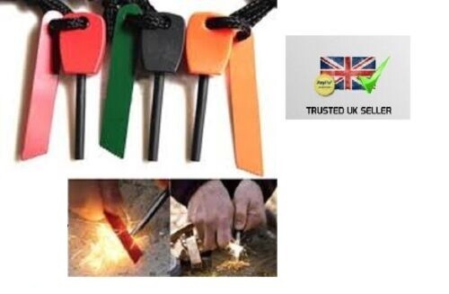 Survival magnesium flint steel - flint,