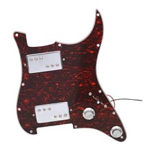 HH Guitar Pickguard Easy to Install 3 Ply Loaded Prewired Scratchplate