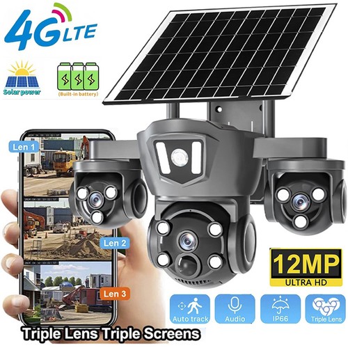 12mp triple lens solar lte - 12mp,