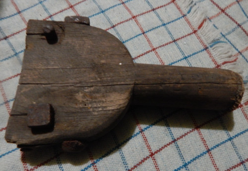 Antique wooden hoop driver - antique,