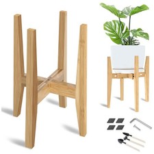 Adjustable Bamboo Wooden Plant